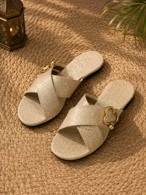 Women's Cork Formal Slippers