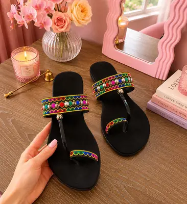 Women's Cork Casual Kolhapuri Chappal thumbnail 2