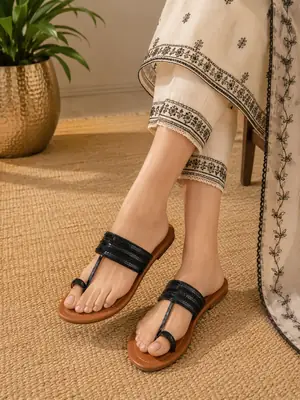 Women's Cork Casual Kolhapuri Chappal thumbnail 2