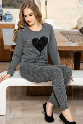 2 Pcs Women's Stitched Cotton Jersey Printed Night Suit