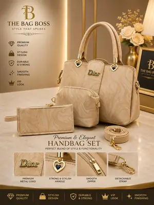 Girl's Leather Textured Hand Bag thumbnail 7