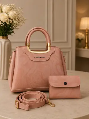Girl's Leather Textured Hand Bag thumbnail 4