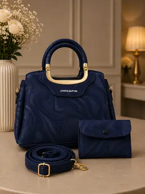 Girl's Leather Textured Hand Bag thumbnail 6