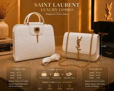 Girl's Leather Plain Hand Bag thumbnail 3