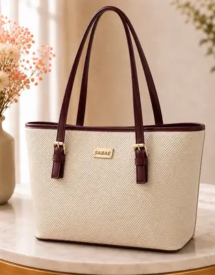 Zara Tote Bag High Quality Bag | Blue thumbnail 4