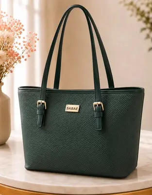 Zara Tote Bag High Quality Bag | Blue thumbnail 6