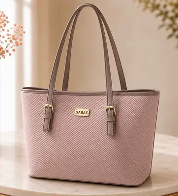 Zara Tote Bag High Quality Bag | Pink