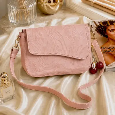 Girl's Leather Textured Hand Bag thumbnail 4