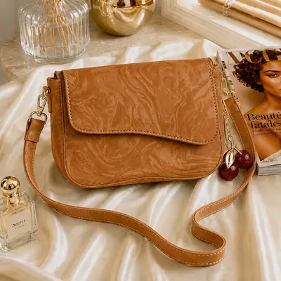Girl's Leather Textured Hand Bag thumbnail 5