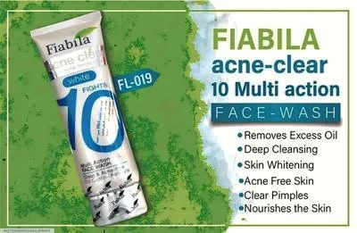 Fiabila 10 in 1 Acne Clear Face Wash 100ml thumbnail 4