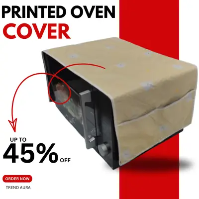 Waterproof Printed Microwave Oven Cover 