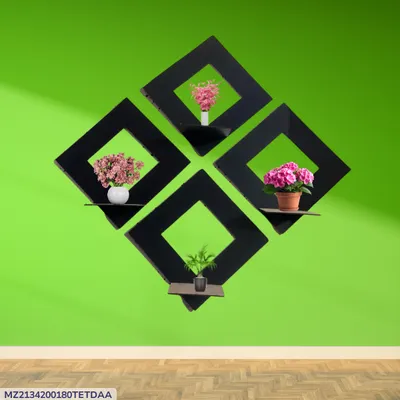 DIY Design Floating Wall Shelves