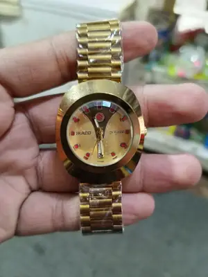 New stylish Rado watch from men golden colour thumbnail 2