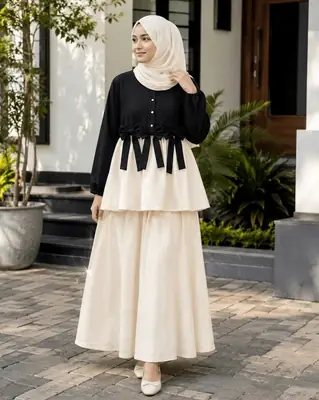 2 Pcs Women's Stitched Cotton Plain Shirt And Trouser