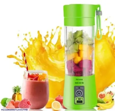 Portable 6-Blade Electric Juicer for Home & Travel
