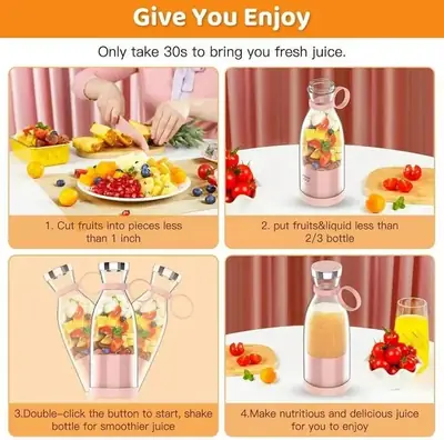 Rechargeable Juicer Blender for Home & Travel thumbnail 5