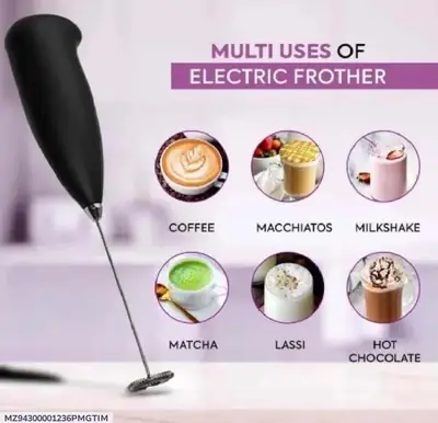 Electric Milk Frothier for Coffee, Matcha, Chocolate thumbnail 5