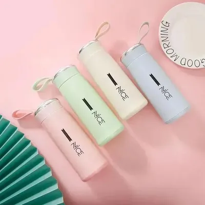 Premium Water Bottle Pastel Colors Leak Proof ABS thumbnail 2