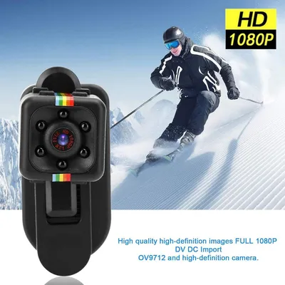 Rechargeable Black Camera 3cm Clear Vision Portable Tech Gadget thumbnail 6