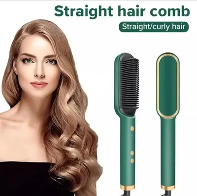 Portable Hair Straightener Brush Green 200ml thumbnail 4
