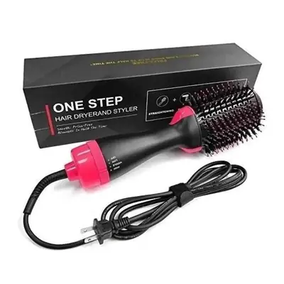 Fast Drying Hair Dryer Brush ABS Pink thumbnail 4