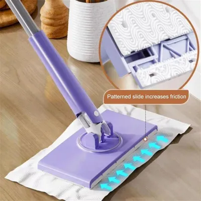 Multi-Purpose Foam Cleaning Brush with Cotton Tissue thumbnail 2