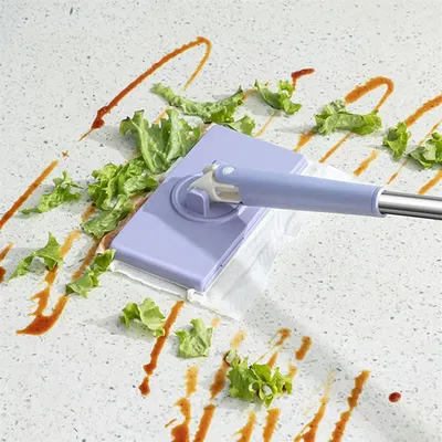 Multi-Purpose Foam Cleaning Brush with Cotton Tissue thumbnail 4