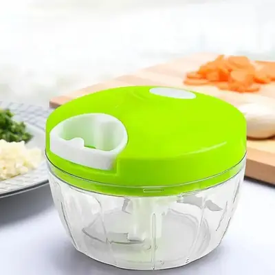 Spin Chopper 300ml ABS Plastic Multicolor Kitchen Essential thumbnail 3