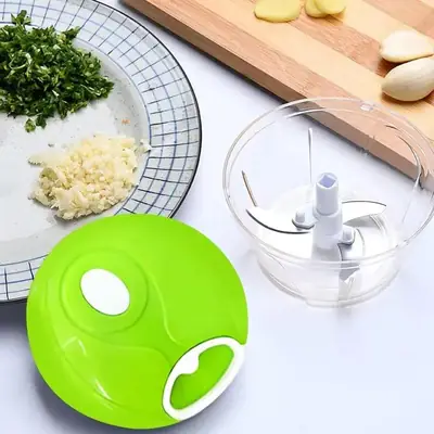 Spin Chopper 300ml ABS Plastic Multicolor Kitchen Essential thumbnail 6