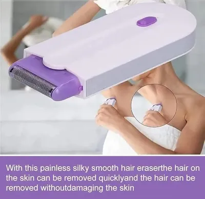 Rechargeable Women's Hair Shaver ABS Easy Clean thumbnail 3