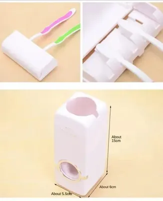 Toothpaste Dispenser And Brush Holder thumbnail 5