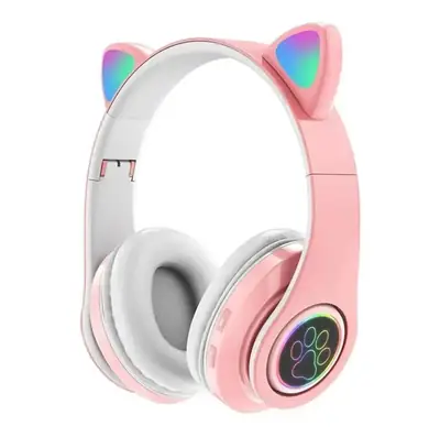 Cat Ear LED Headphones Multicolor ABS for Teens Young Adults thumbnail 5