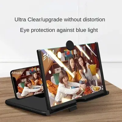 Video Amplifying Screen Black ABS Plastic for Tablets thumbnail 3