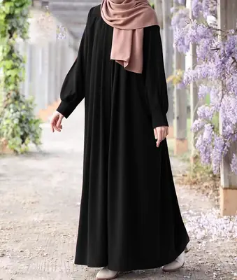 Georgette Plain Classic Abaya