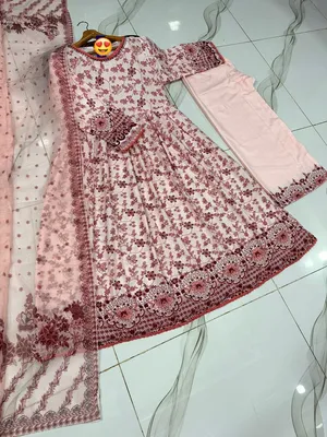3 Pcs Women's Stitched Lawn Printed Maxi Suit thumbnail 2