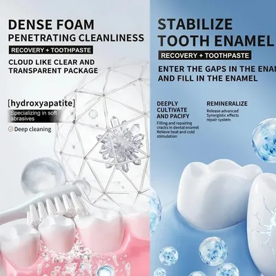 7.5% Nano Hydroxyapatite Teeth Whitening Toothpaste 120GM thumbnail 9