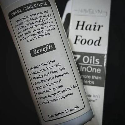 Hair Food 7 Oils 200ml for Frizz Control & Shine thumbnail 3