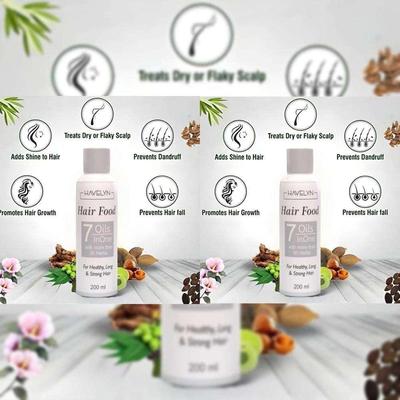 Premium Hair Oil for Frizz Control & Growth 200ml thumbnail 2