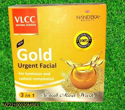 Gold Urgent Facial Whitening Exfoliating 3-in-1 thumbnail 4