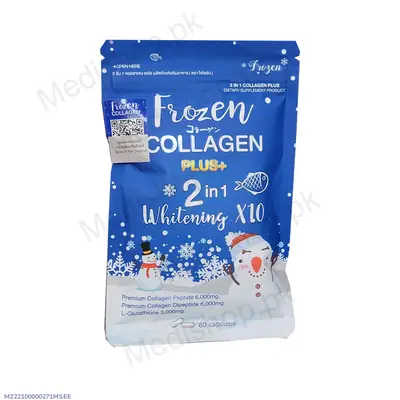 Frozen Collagen Whitening Capsules 60ct