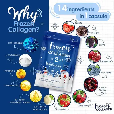 Frozen Collagen Whitening Capsules thumbnail 3