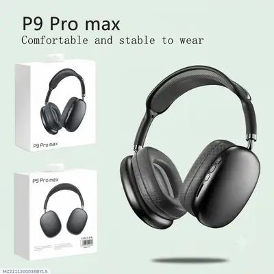 Black Headphone P9 Pro max