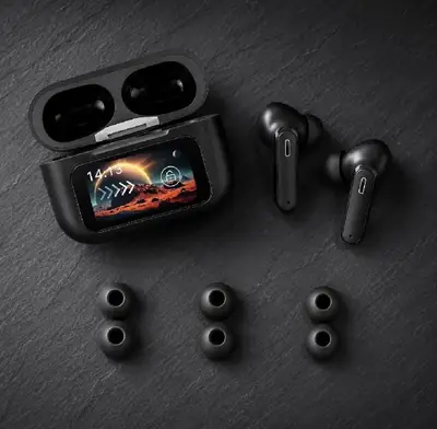 Black Airpods with display 