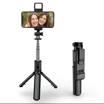 Selfie Stick Black ABS Plastic