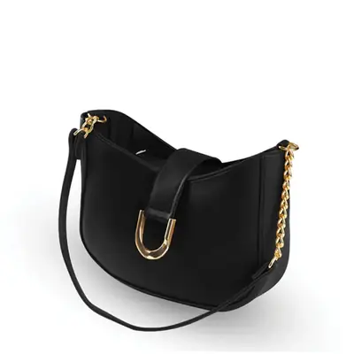 Girl's Faux Leather Plain Satchel Bag thumbnail 4