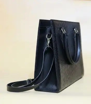 Women's Faux Leather Textured Tote Bags