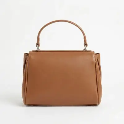 Girl's Faux Leather Textured Tote Bag thumbnail 2