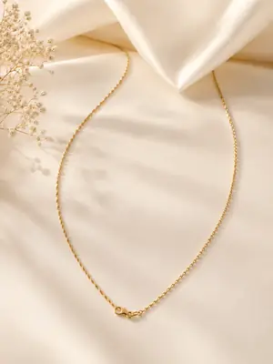 Plain Gold Plated Zircon Chain thumbnail 4