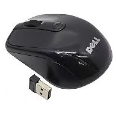DELL Wireless Mouse 2.4Ghz Black USB Receiver thumbnail 2
