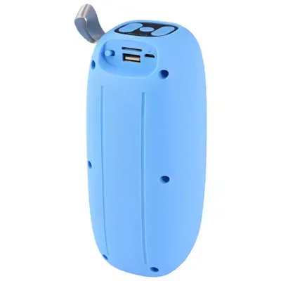 Portable Bluetooth Speaker with LED Lights & Fast Charge, Pink, 5W, 1200mAh Battery, 1998 Model, 5" x 2" x 29.9" thumbnail 5